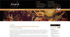 Desktop Screenshot of blog.dedalusbooks.com